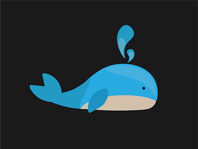 Whale 🐳 illustration vector