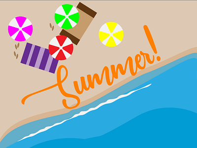 Summer 🏖 design illustration vector