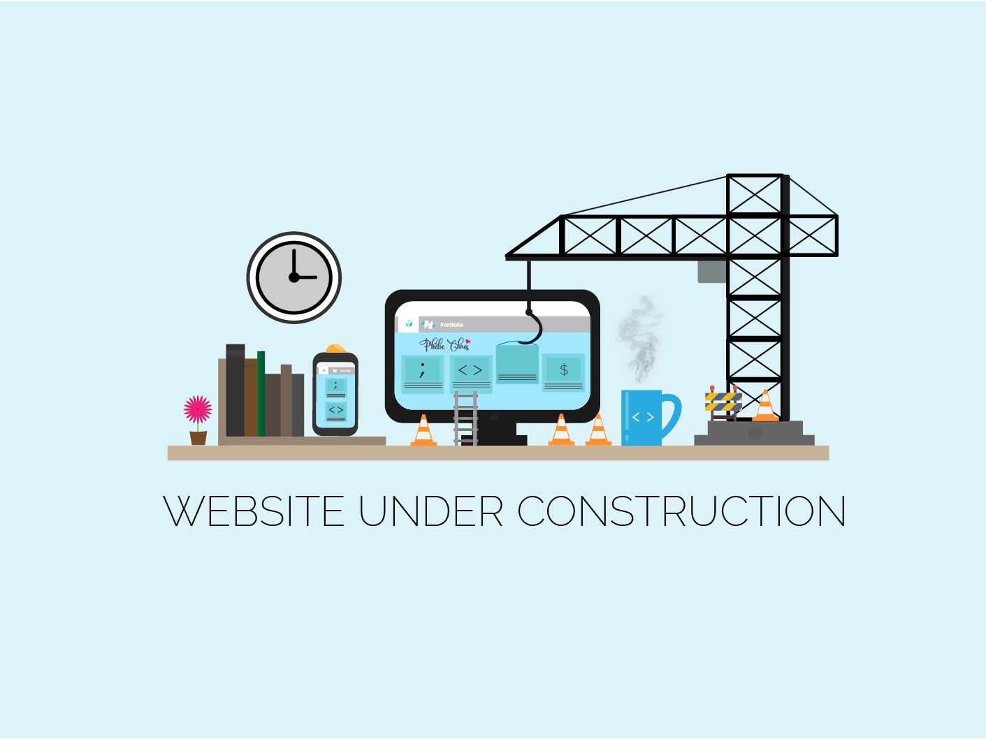 Website Under Construction ? by February on Dribbble