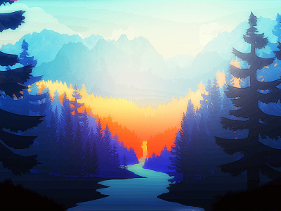 Warmth Morning by Mihidun Keerthisinghe on Dribbble