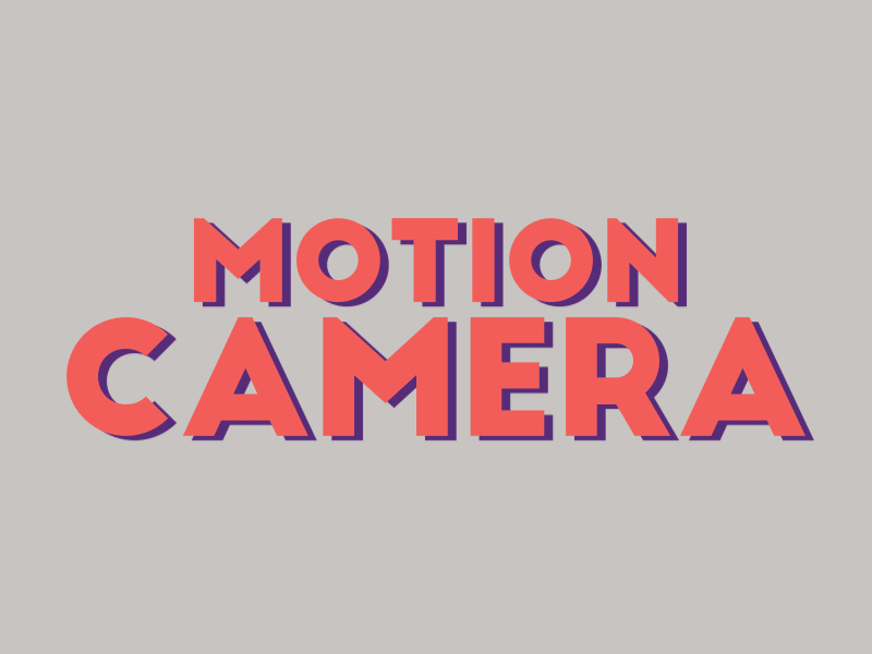 Camera Motion