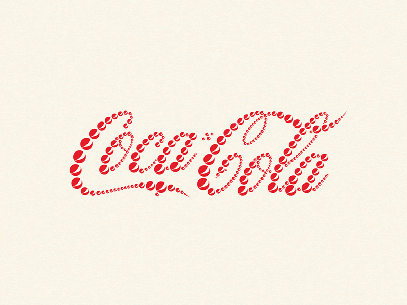 Coca Cola vs Pepsi branding clean cocacola concept design identity logo pepsi simple vector