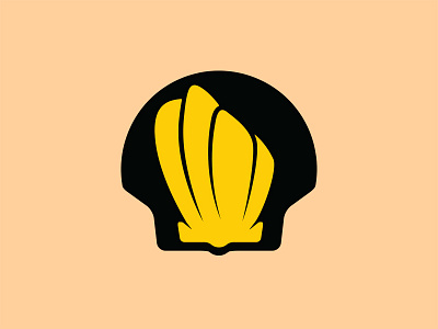Johnny Bravo & Shell branding cartoon cartoon network classic cartoons clean concept design flat identity illustration imagination johnny bravo logo shell simple vector