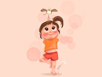 Yoga girl by HaMeo Anime on Dribbble