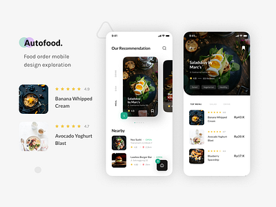 Autofood - Design Exploration.