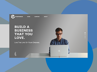 Entrepreneur - Landing Page