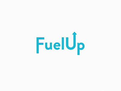 FuelUp Logo brandidentity clean design designer eco friendly graphic design graphicdesigner illustrator logo logodesign modern photoshop simple text type typeface typography