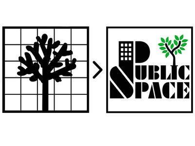 New York City POPS Logo branding design futura icon illustration logo milton glaser new york city nyc stencil tree typography