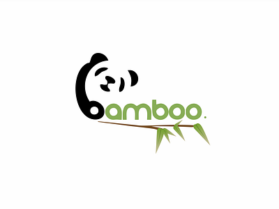 Panda Logo branding dailylogochallenge design flat logo