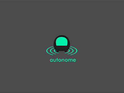 Driverless Car Logo branding dailylogochallenge design flat icon logo