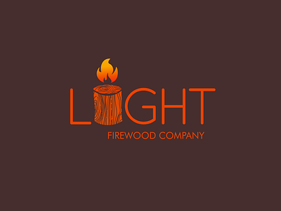 Light Firewood Company branding dailylogochallenge design flat graphicdesign logo logodesign