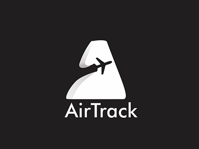 AirTrack Airline branding dailylogochallenge design flat graphicdesign icon illustration logo logodesign