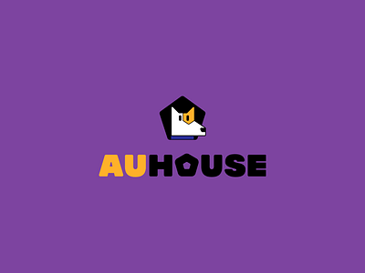 auhouse - for sale adobe illustrator brand design dog illustration dog logo for sale for sale unused buy logo logo design petshop vector