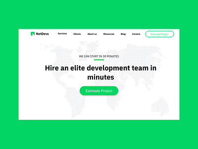 Developer Hiring Portal Concept