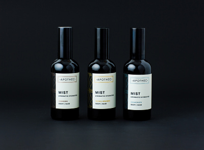 Apothec Packaging Design branding elements graphic design health identity labels packaging design richmond typography wellness