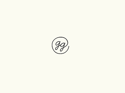Gianna Grace Photography branding design identity logo monogram photographer script typography