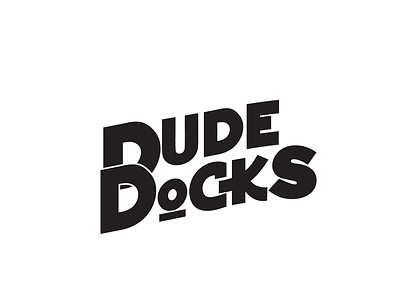 Dude Docks branding design e-commerce kiefer likens logo product branding