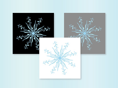 Geometric Snowflake design geometric geometric art illustration