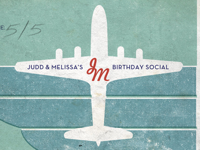 HANGAR LOUNGE, birthday invite airplane birthday invite matchbook social vintage vintage match book