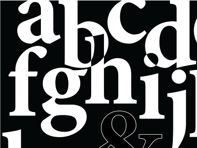 A-J adobe illustrator illustration serif typeface typogaphy
