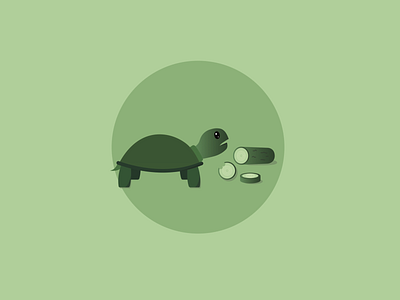 A Tortoise Named Bowser bowser cucumber cute design icon illustration logo tortoise turtle turtle power turtles vector