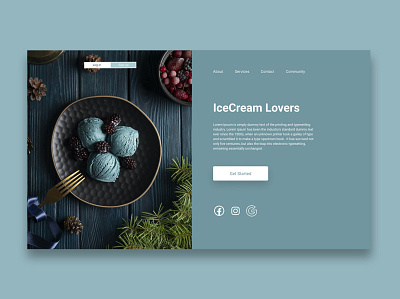 Landing Page animation app design graphic design ui ux