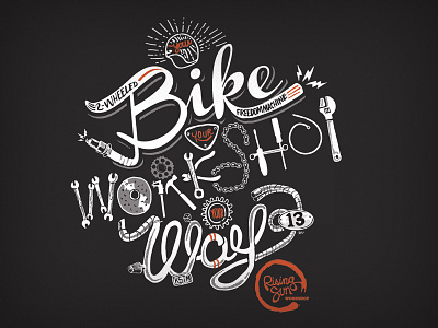 Rising Sun Workshop T-shirt Graphic motorcycle tshirt