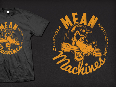 Mean Machines T Graphic cafe racer hipster motorcycle motorcycles tshirt vintage