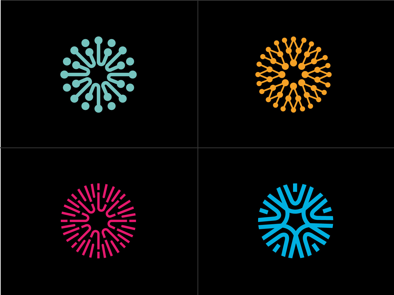 origin abstract shapes by monome on Dribbble