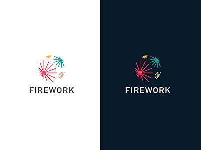 Logo firework fun line