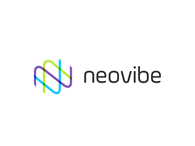 Neovibe - letter N + Wave sound waves