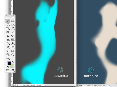 poster botanico WIP