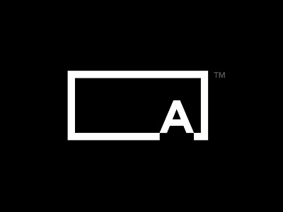 A for Architecte a letter monogram