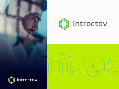 introctov branding abstract logotype technology