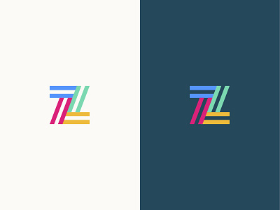 Letter Z - colors - logotype apps brand icons letter logo logotype monogram z