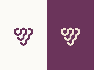 Brand grape - logo vin design logo vin