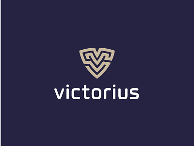 Logo victorius - v protect