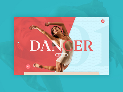 slide Dancer slider ui ux webdesign