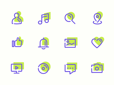 Icons Ui 001 design fun icons icons pack icons set logo ui