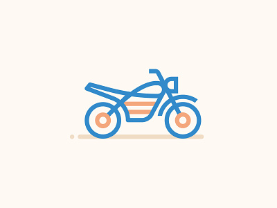 Icons Minimal Motocross icons illustration minimal moto motorbike vector