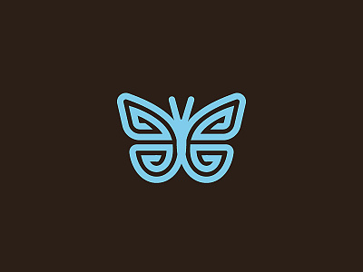 Bug - 003 - jewelleryfly bug butterfly logo minimal