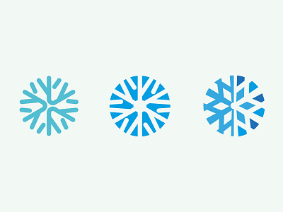 minimal snowflakes logo minimal snowflake winter