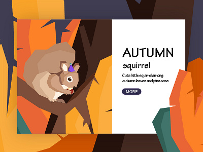 autumn app branding design flat illustration lettering ui