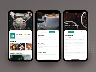 coffee Practice 2 app ui 应用