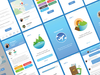 UX/UI Design for a Conceptual Travel Networking App app application network travel travel network ui ui ux ui ux design ui 100 uidesign user experience user interface user interface design