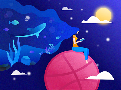 Hello Dribbblers! by Ul_uluil on Dribbble