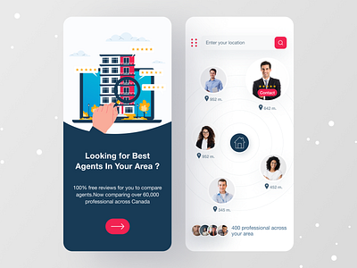 Real Estate Agent agent app app design branding community logo community manager dribbble best shot dribbble invite hous owner house rent real estate real estate agency real estate agent real estate app ui ui design uiux ux ux design