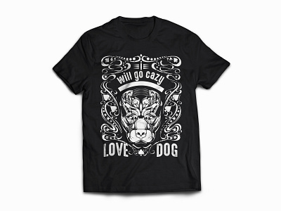 Dog T-shirt design dog t shirt design t shirt design t shirt illustration tshirt art tshirt graphics tshirt mockup