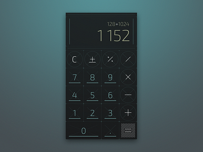 Calculator calculator dailyui design ui