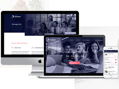 OAK'S LAB ACADEMY app branding design minimal ui ux vector web website